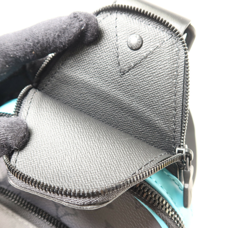 LOUIS VUITTON Monogram Eclipse Reverse Avenue Sling肩背袋-7