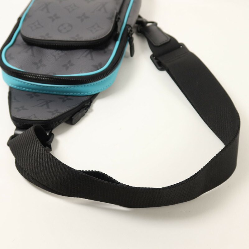 LOUIS VUITTON Monogram Eclipse Reverse Avenue Sling肩背袋-8