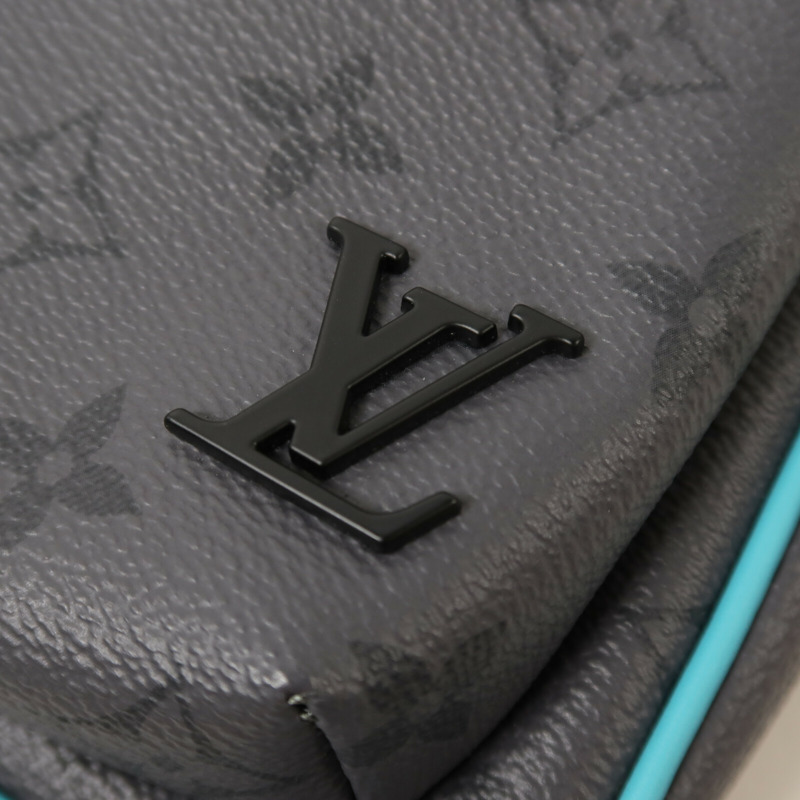 LOUIS VUITTON Monogram Eclipse Reverse Avenue Sling肩背袋-9