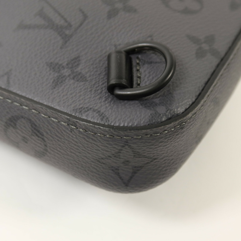 LOUIS VUITTON Monogram Eclipse Reverse Avenue Sling肩背袋-13