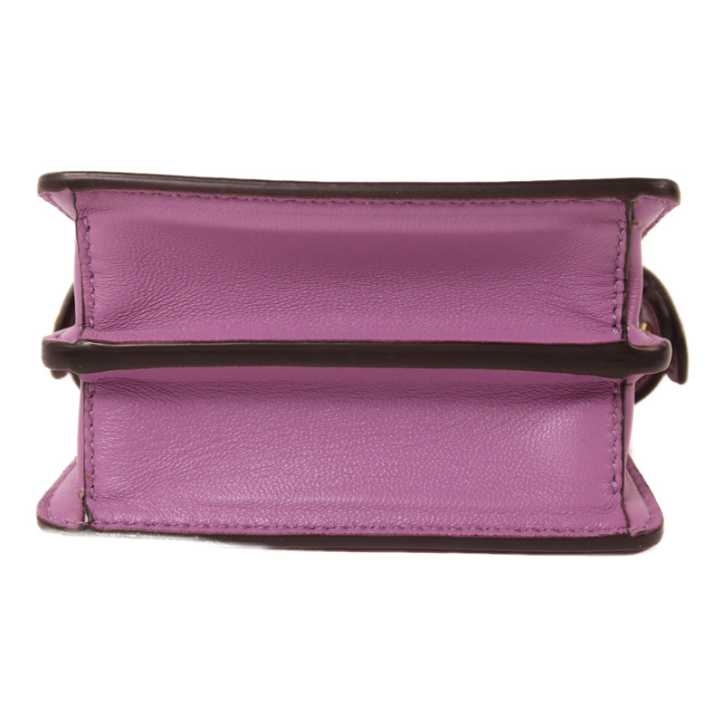 FENDI 牛皮皮革Nano Peekaboo金扣手挽肩背兩用袋-3