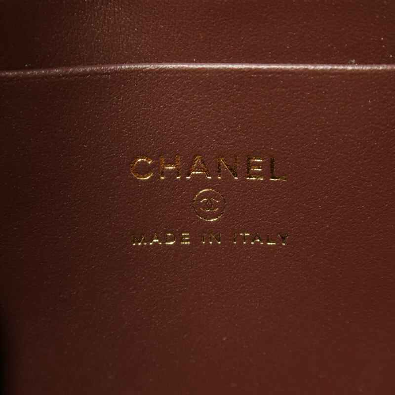 CHANEL 牛皮皮革Matelasse Mini Backpack金扣鏈帶背包-5