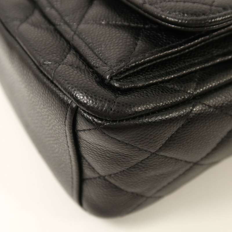 CHANEL 牛皮皮革Matelasse Mini Backpack金扣鏈帶背包-11