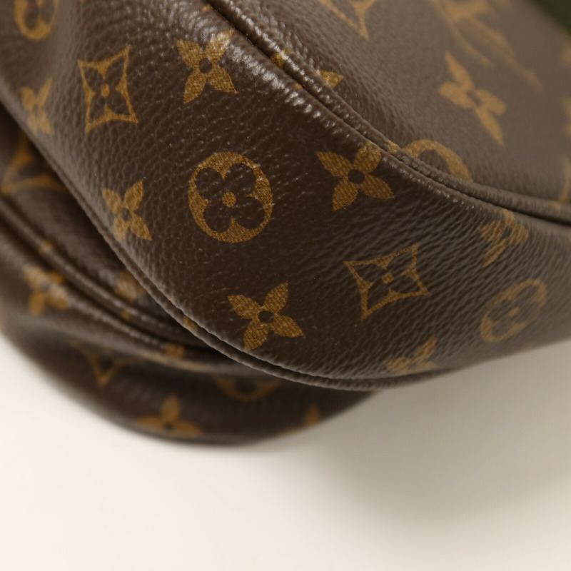 LOUIS VUITTON Monogram Multi Pochette Accessoires金扣鏈帶肩背袋-14