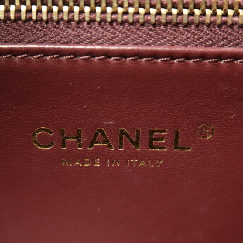 CHANEL 牛皮皮革Small Flap Bag金扣鏈帶肩背袋-5