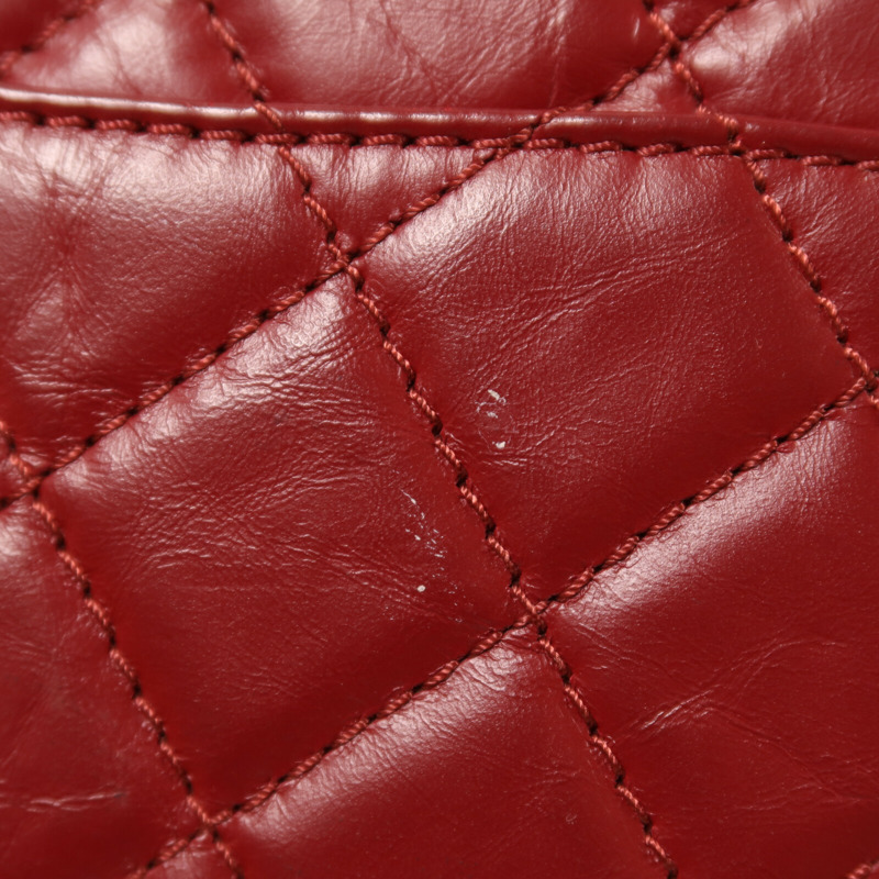 CHANEL 牛皮皮革2.55 Chain Shoulder金扣鏈帶肩背袋-15