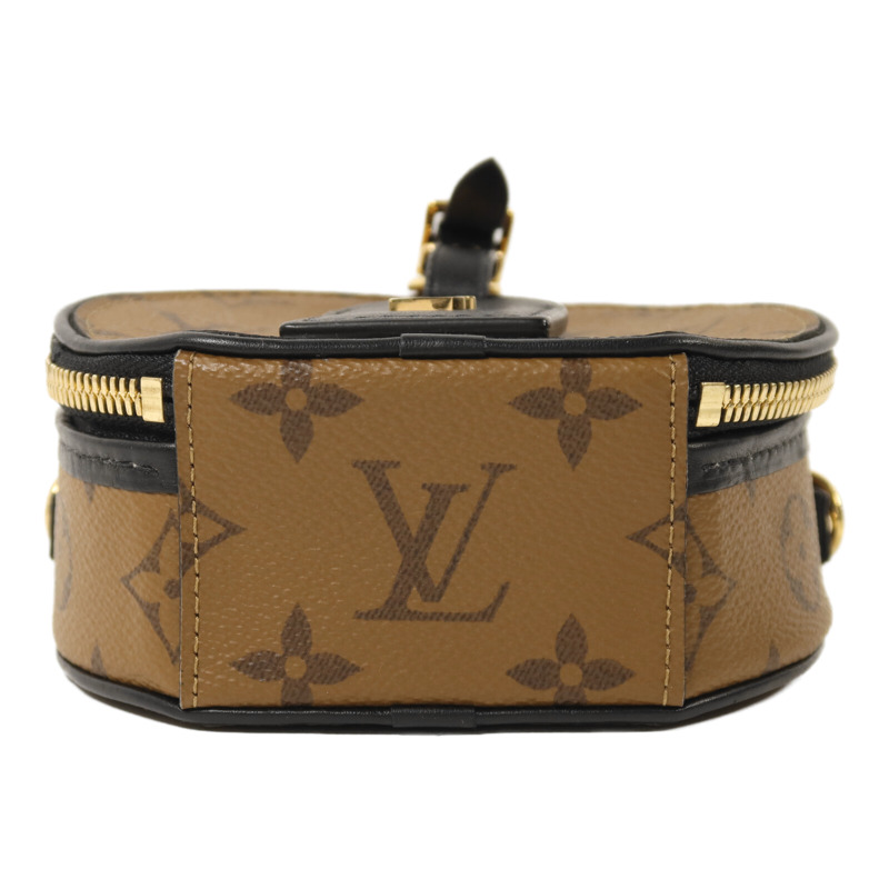 LOUIS VUITTON Monogram Reverse Mini Boite Chapeau金扣手挽肩背兩用袋-3