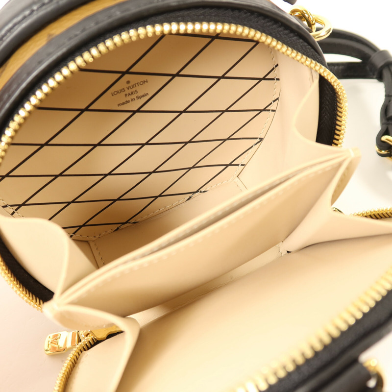 LOUIS VUITTON Monogram Reverse Mini Boite Chapeau金扣手挽肩背兩用袋-4