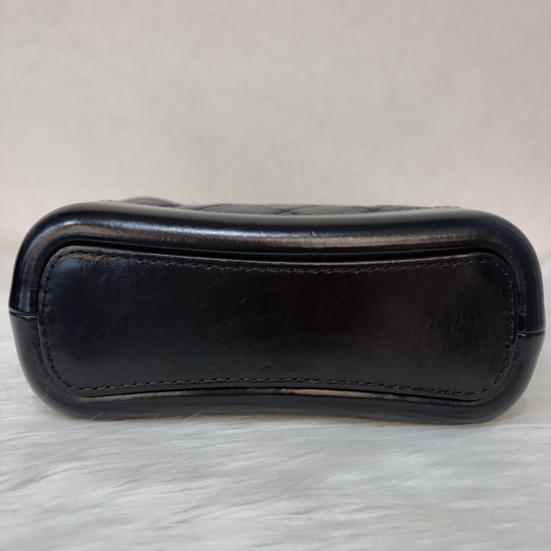 CHANEL A91810 AS0865 gabrielle HOBO 20公分 黑色斜背包流浪包 小號-5