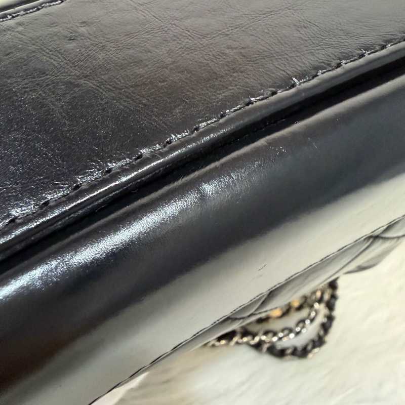 CHANEL A91810 AS0865 gabrielle HOBO 20公分 黑色斜背包流浪包 小號-19