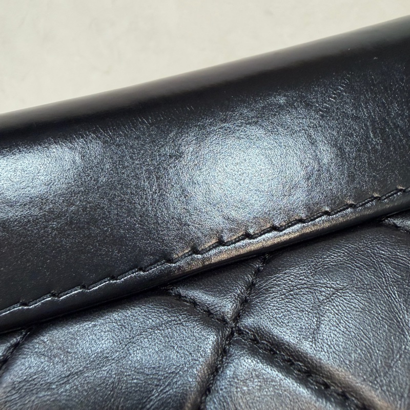 CHANEL A91810 AS0865 gabrielle HOBO 20公分 黑色斜背包流浪包 小號-20