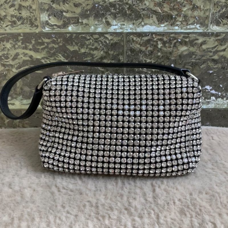 Alexanderwang 鑽石包 肯豆同款17*10 99新 配件盒子-1