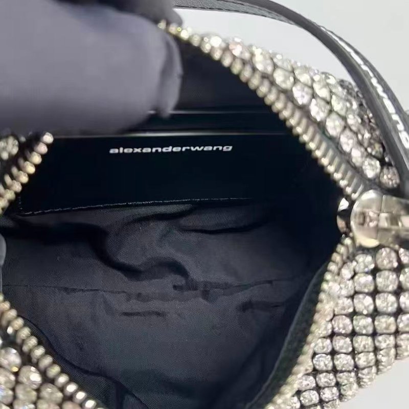 Alexanderwang 鑽石包 肯豆同款17*10 99新 配件盒子-8