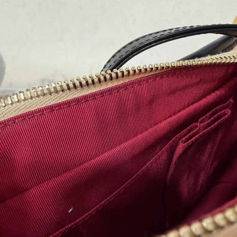 CHANEL A91810 AS0865 gabrielle HOBO 20公分 奶茶黑色撞色斜背包流浪包 小號-51