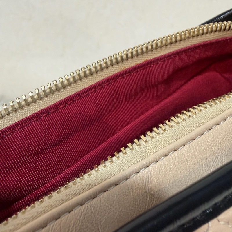 CHANEL A91810 AS0865 gabrielle HOBO 20公分 奶茶黑色撞色斜背包流浪包 小號-52
