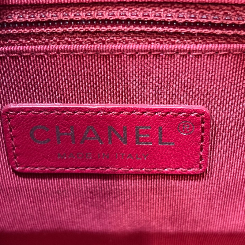 CHANEL A91810 AS0865 gabrielle HOBO 20公分 奶茶黑色撞色斜背包流浪包 小號-53
