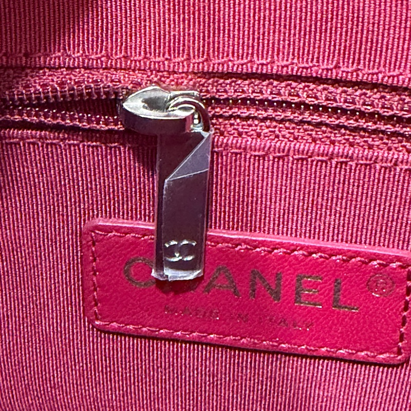 CHANEL A91810 AS0865 gabrielle HOBO 20公分 奶茶黑色撞色斜背包流浪包 小號-54