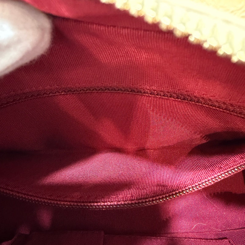 CHANEL A91810 AS0865 gabrielle HOBO 20公分 奶茶黑色撞色斜背包流浪包 小號-56