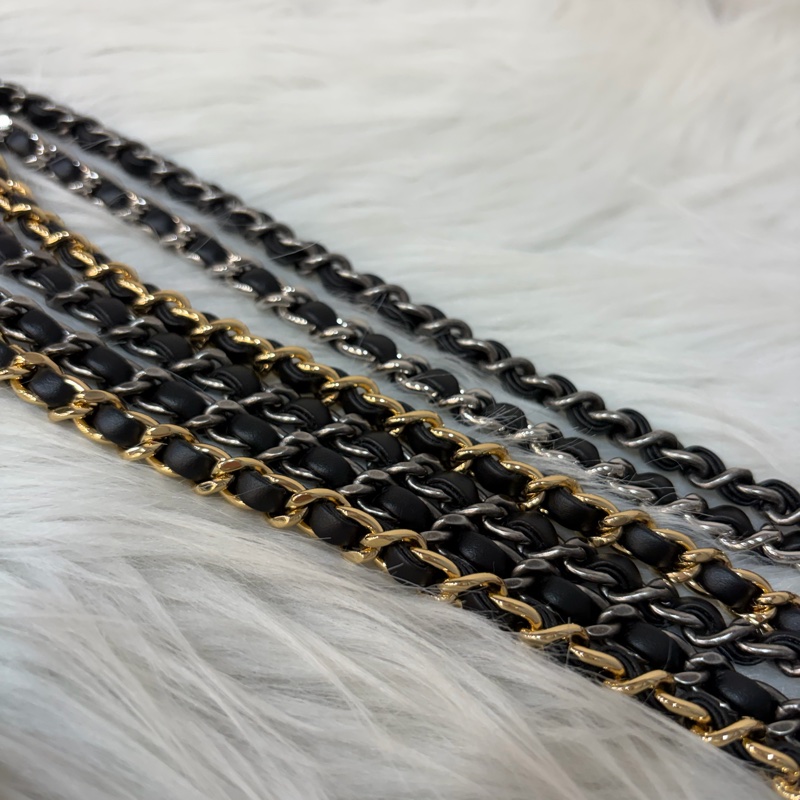 CHANEL A91810 AS0865 gabrielle HOBO 20公分 奶茶黑色撞色斜背包流浪包 小號-65