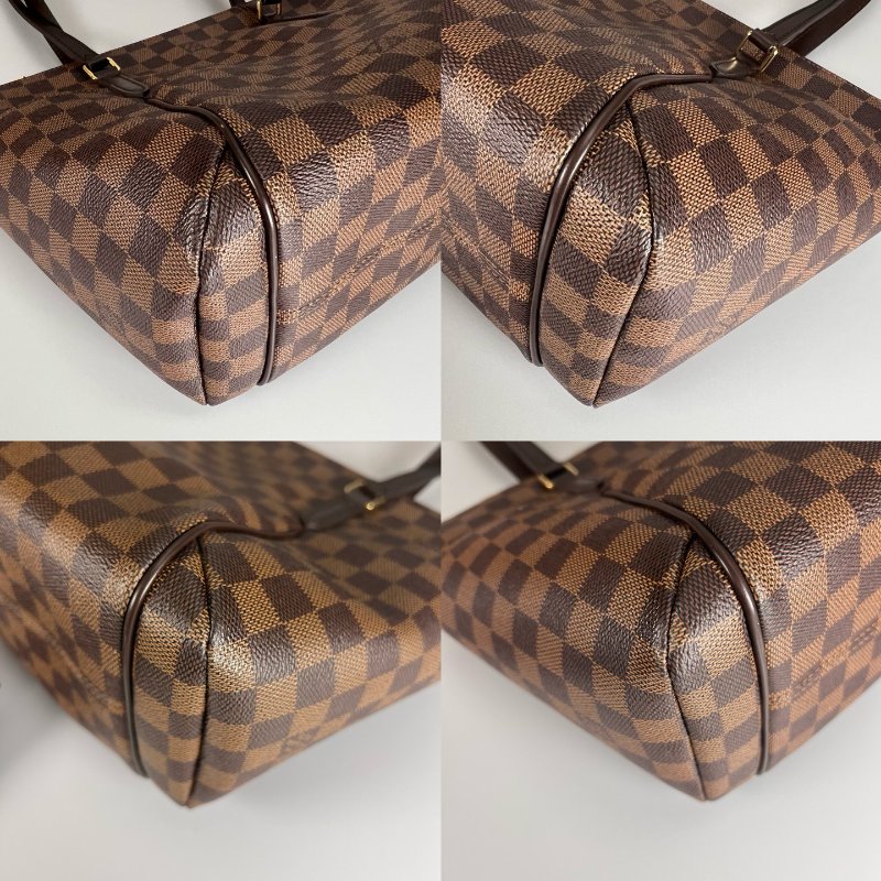 LV N41282 棋盤格雙口袋托特包-8