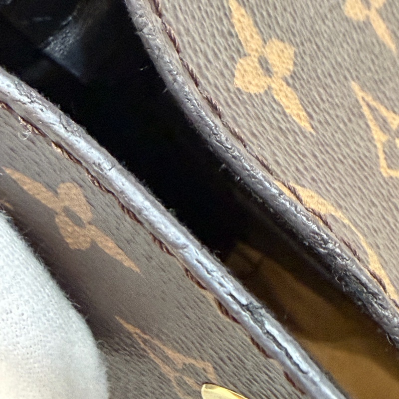 LV M44020 Neo NOE 字紋 老花 黑色 斜背包 肩背包 水桶包 束口包-24