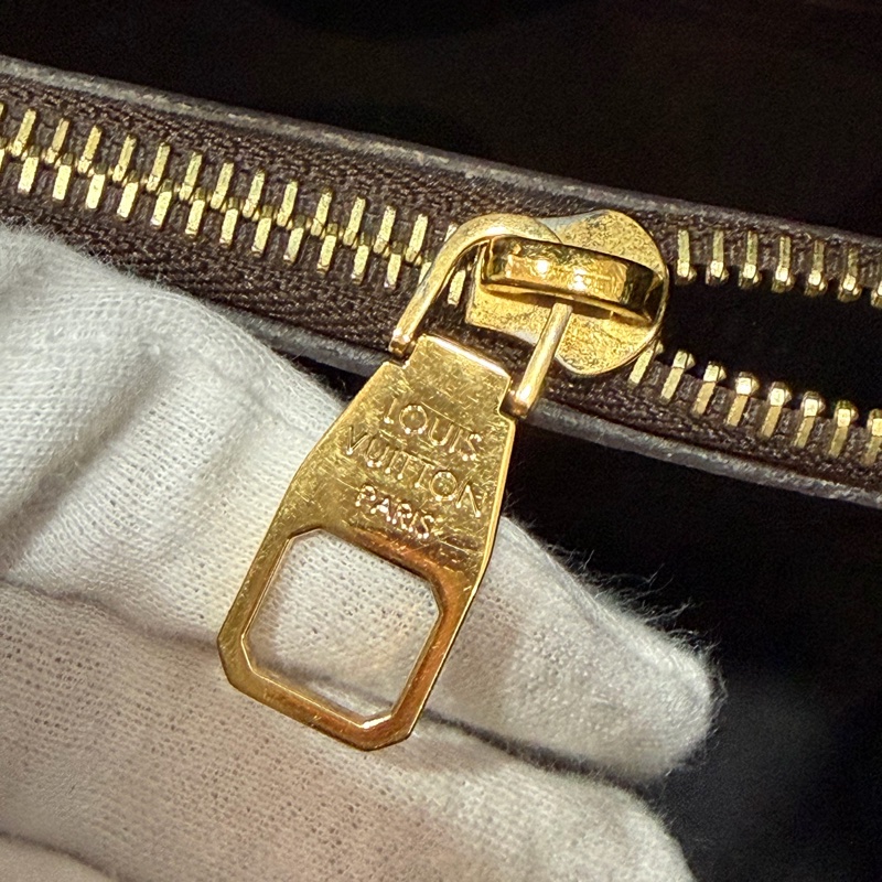 LV M44020 Neo NOE 字紋 老花 黑色 斜背包 肩背包 水桶包 束口包-35