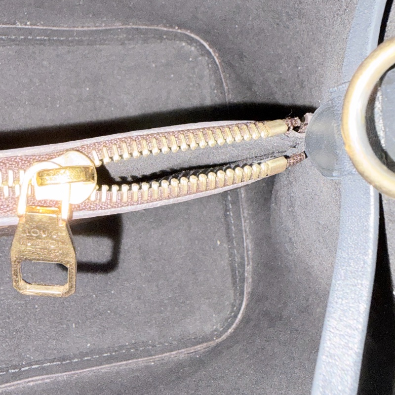 LV M44020 Neo NOE 字紋 老花 黑色 斜背包 肩背包 水桶包 束口包-40