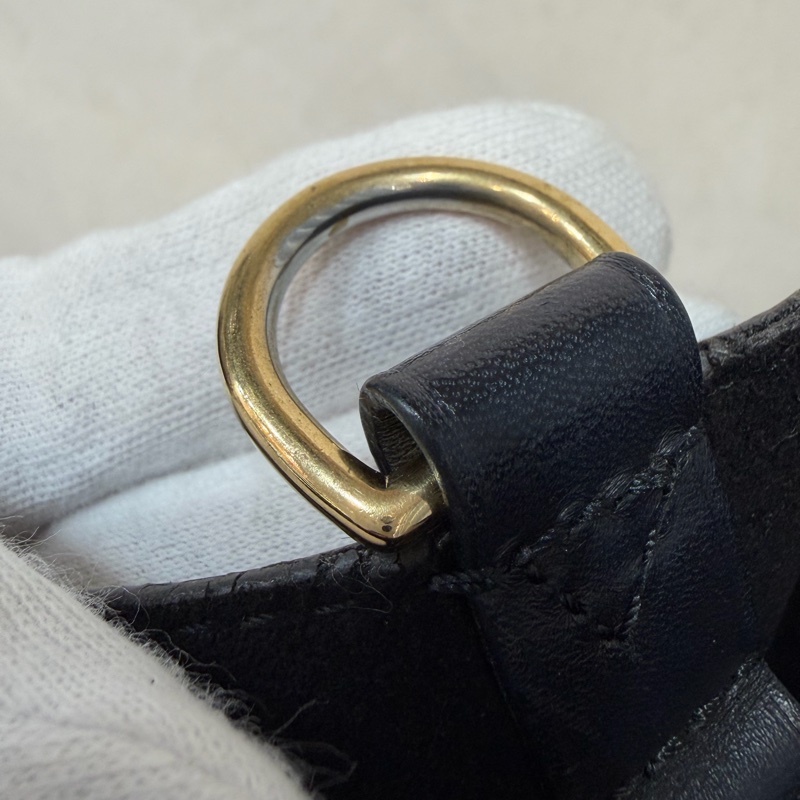 LV M44020 Neo NOE 字紋 老花 黑色 斜背包 肩背包 水桶包 束口包-49