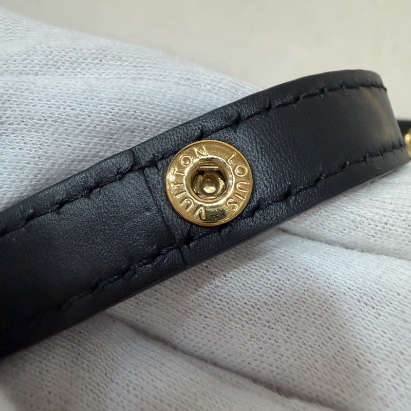 LV M44020 Neo NOE 字紋 老花 黑色 斜背包 肩背包 水桶包 束口包-62