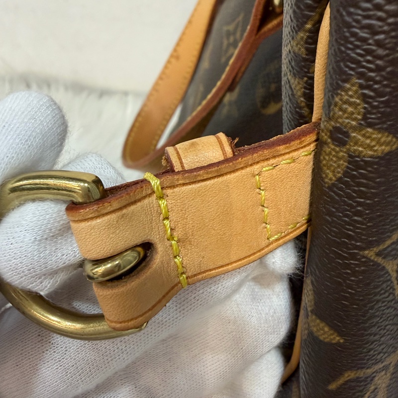 LV M51156 原花 老花 字紋 手提包 便當包 小 午休包 名媛包 晚宴包 手拿包 熱門款-20