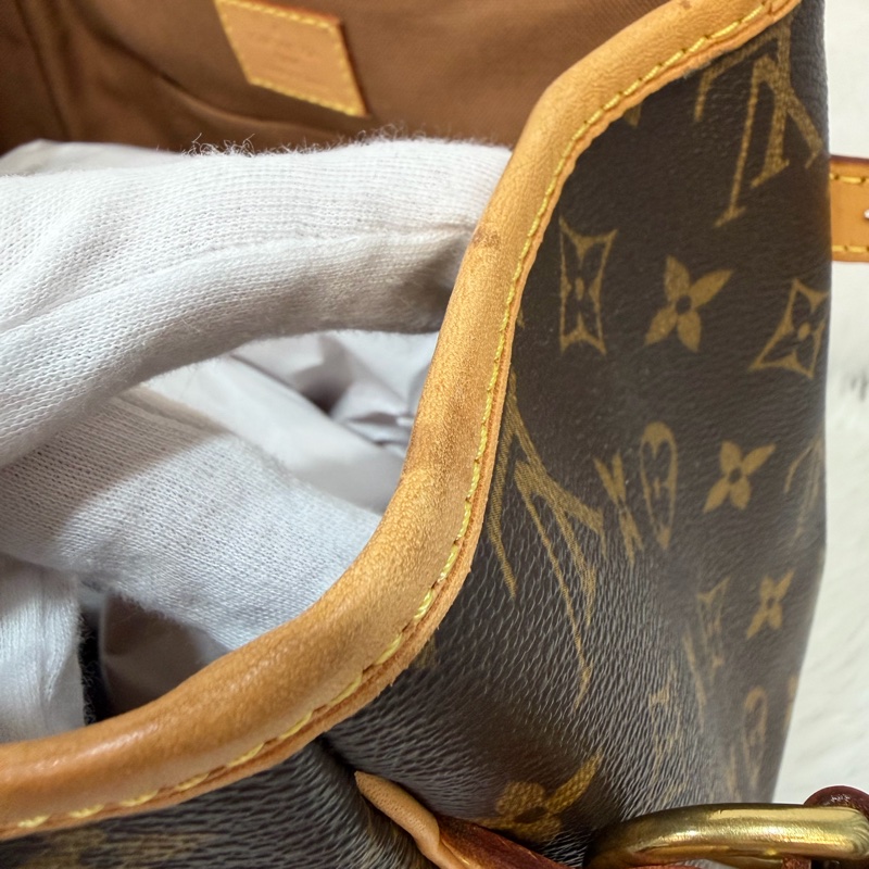 LV M51156 原花 老花 字紋 手提包 便當包 小 午休包 名媛包 晚宴包 手拿包 熱門款-22