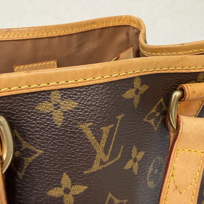 LV M51156 原花 老花 字紋 手提包 便當包 小 午休包 名媛包 晚宴包 手拿包 熱門款-24