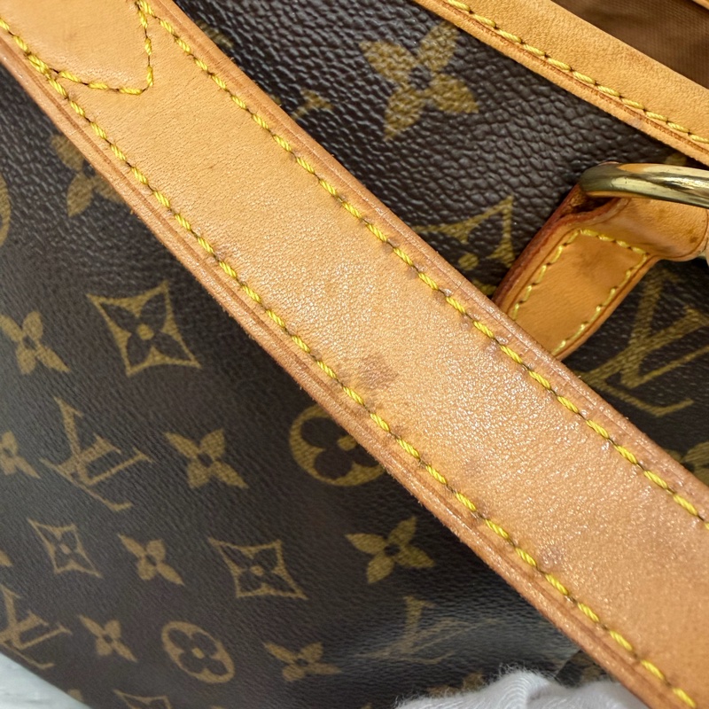 LV M51156 原花 老花 字紋 手提包 便當包 小 午休包 名媛包 晚宴包 手拿包 熱門款-54