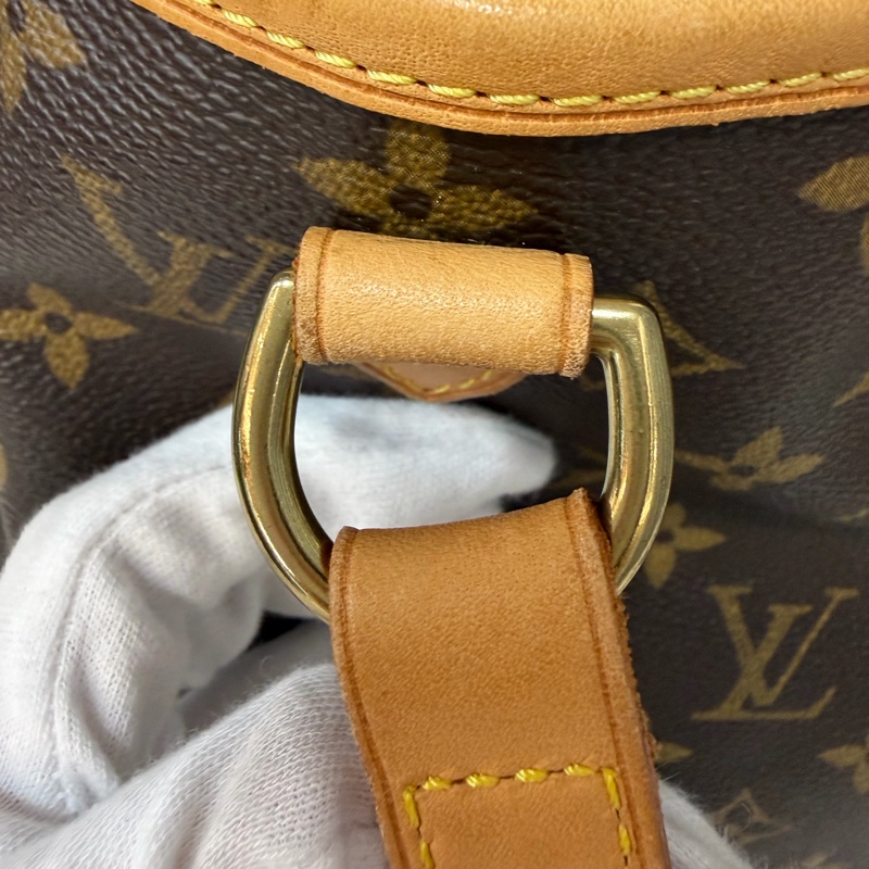 LV M51156 原花 老花 字紋 手提包 便當包 小 午休包 名媛包 晚宴包 手拿包 熱門款-57