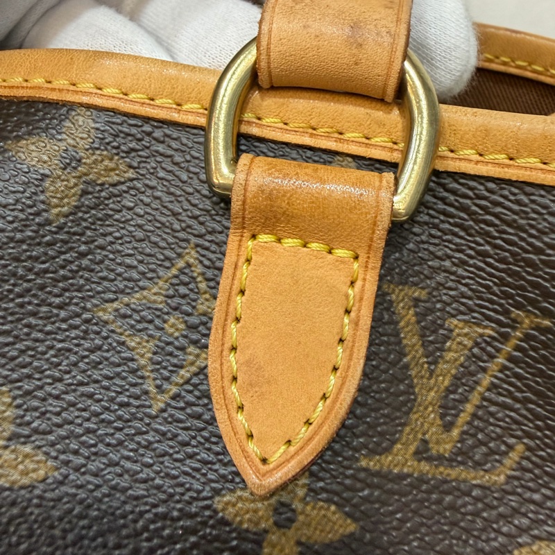 LV M51156 原花 老花 字紋 手提包 便當包 小 午休包 名媛包 晚宴包 手拿包 熱門款-58