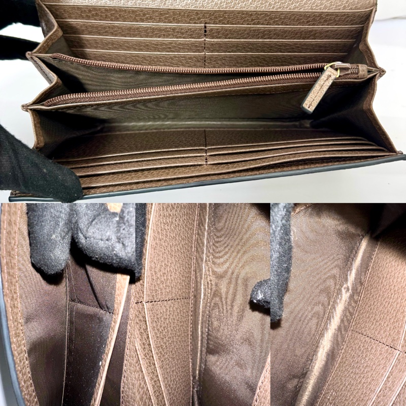 GUCCI 古馳 經典Ophidia系列翻蓋長夾 523153-6