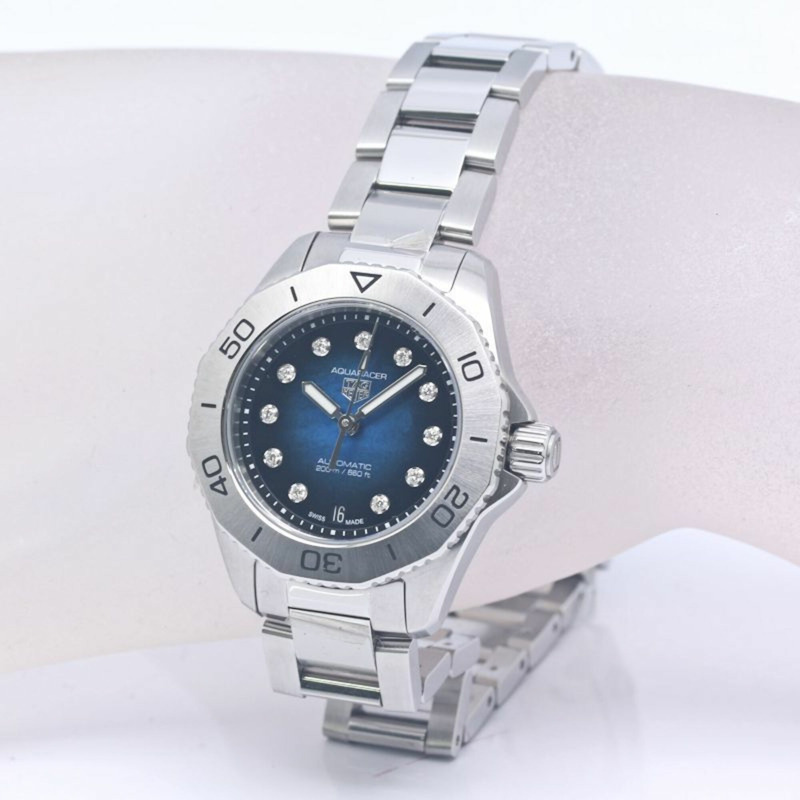 TAG Heuer Aquaracer 11P 鑽石 WBP2411.BA0622 女士腕錶 不鏽鋼 40319-6