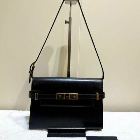 YSL 曼哈頓 黑金小號 24*17.5*6 99新配件塵袋