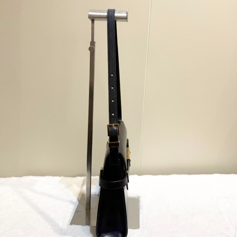 YSL 曼哈頓 黑金小號 24*17.5*6 99新配件塵袋-2