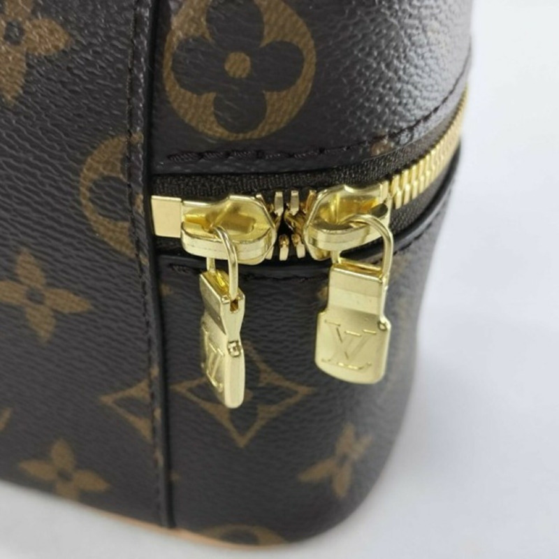 路易威登 (LOUIS VUITTON) Nice Nano 手提包 M44936 棕色 Monogram 女士化妝包-7