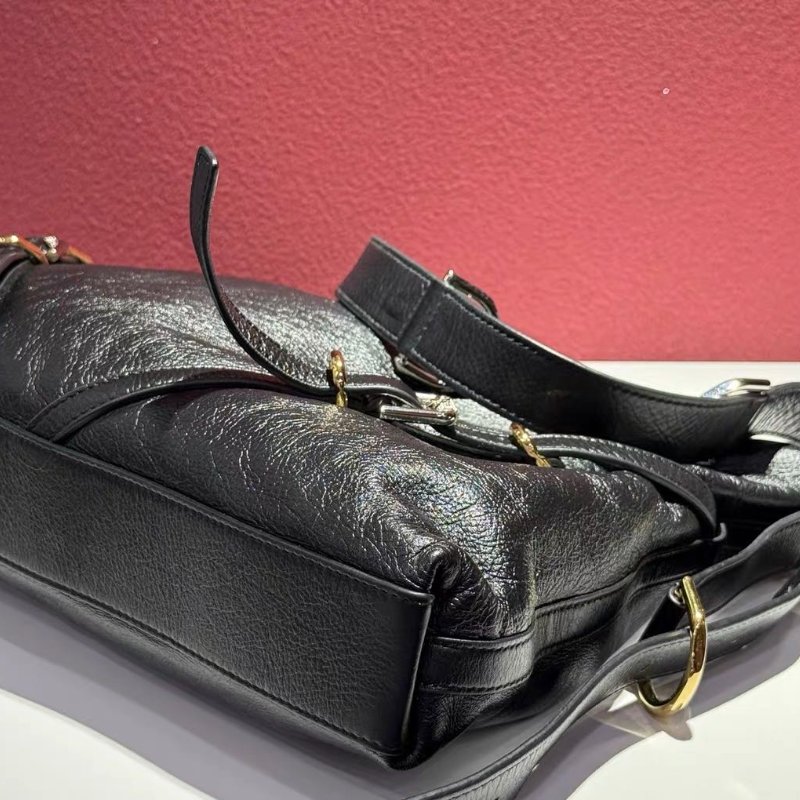 givenchy黑銀中號 voyou肩背包 40*6.5*27cm 98新配件塵袋-6