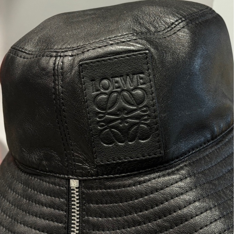 Loewe 羊皮漁夫帽-1