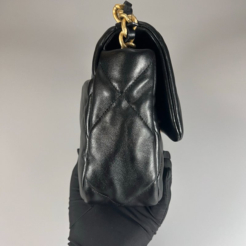 CHANEL 19包 黑金 AS1160/晶片款-2