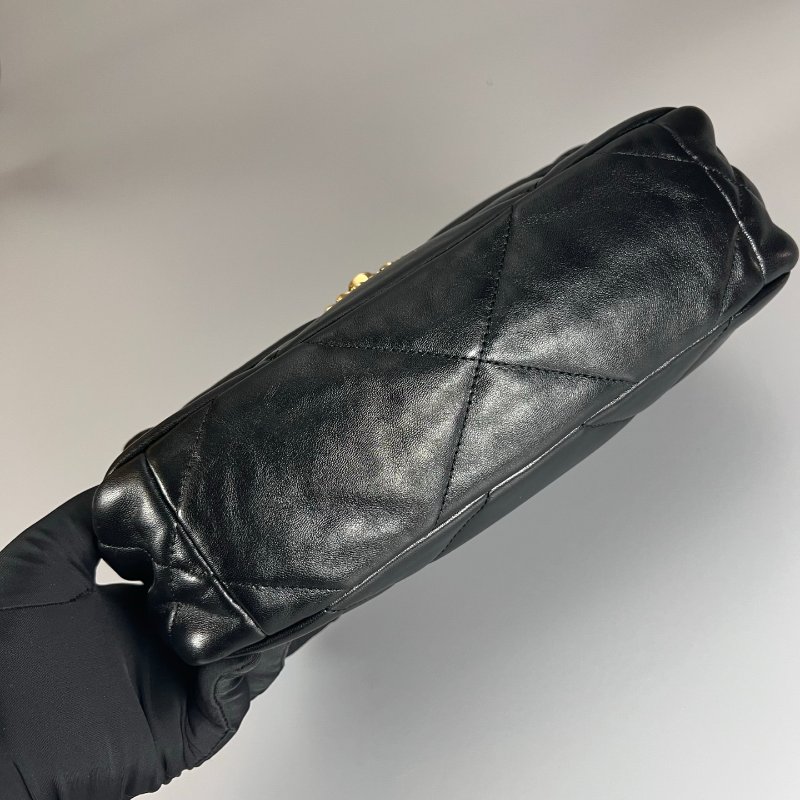 CHANEL 19包 黑金 AS1160/晶片款-4