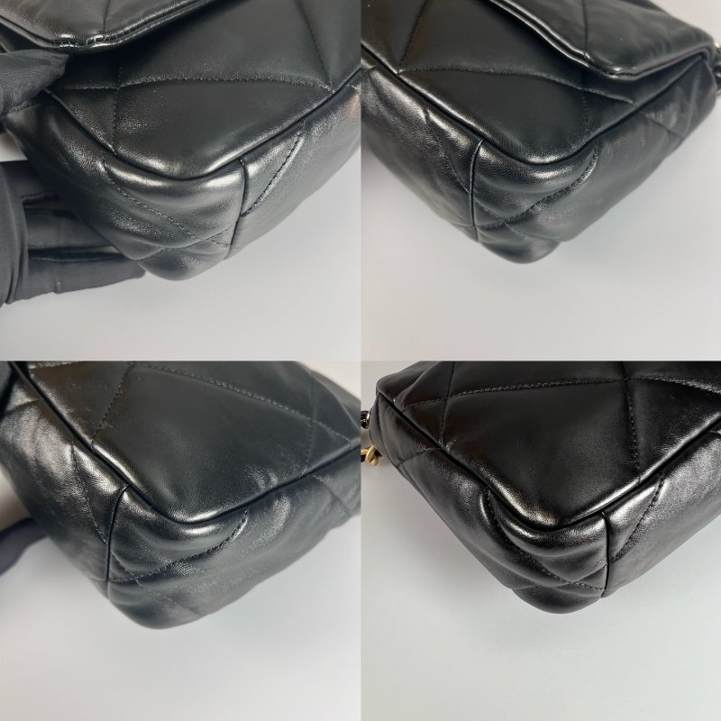 CHANEL 19包 黑金 AS1160/晶片款-8