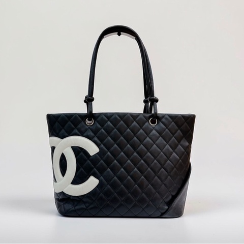莉亞精品♡Chanel 康鵬托特包 二手美包