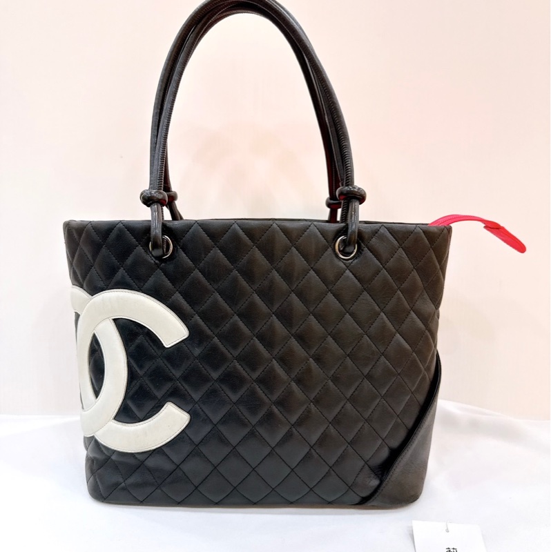 莉亞精品♡Chanel 康鵬托特包 二手美包-2