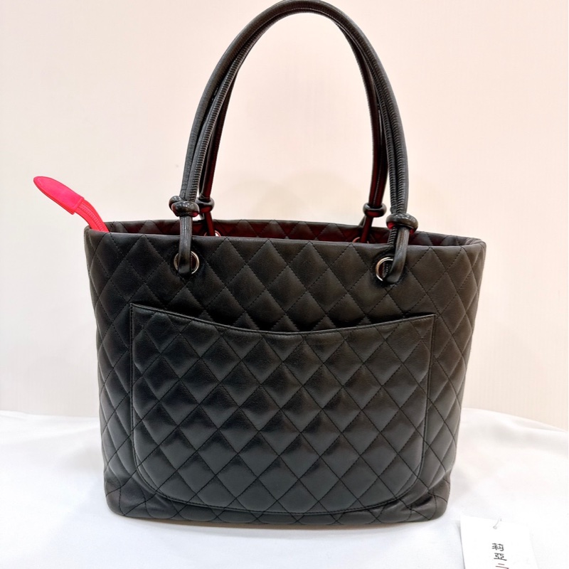 莉亞精品♡Chanel 康鵬托特包 二手美包-3