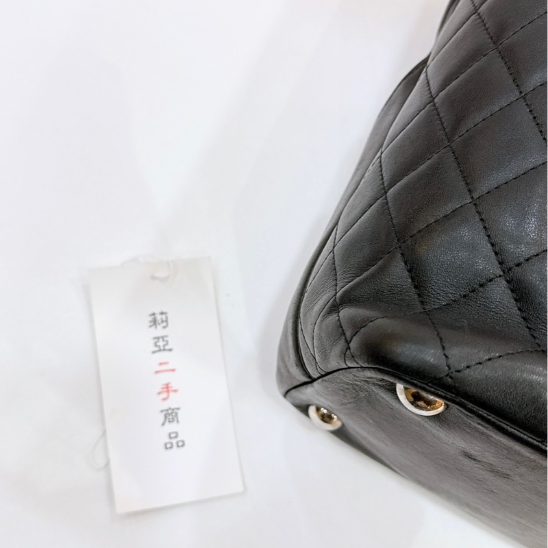 莉亞精品♡Chanel 康鵬托特包 二手美包-9