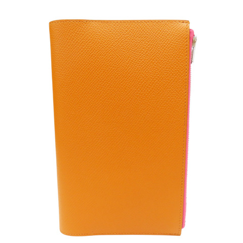 雙色 Epsom牛皮 EAZIP Note cover 萬用夾 C刻【HERMES 愛馬仕】 H076686CKAB